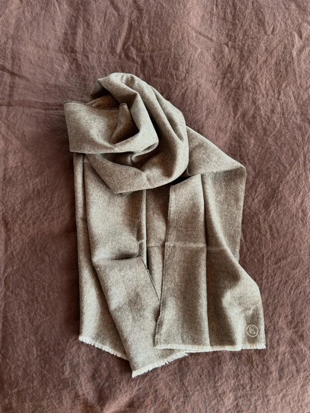 Minimalist Merino Wool Scarf